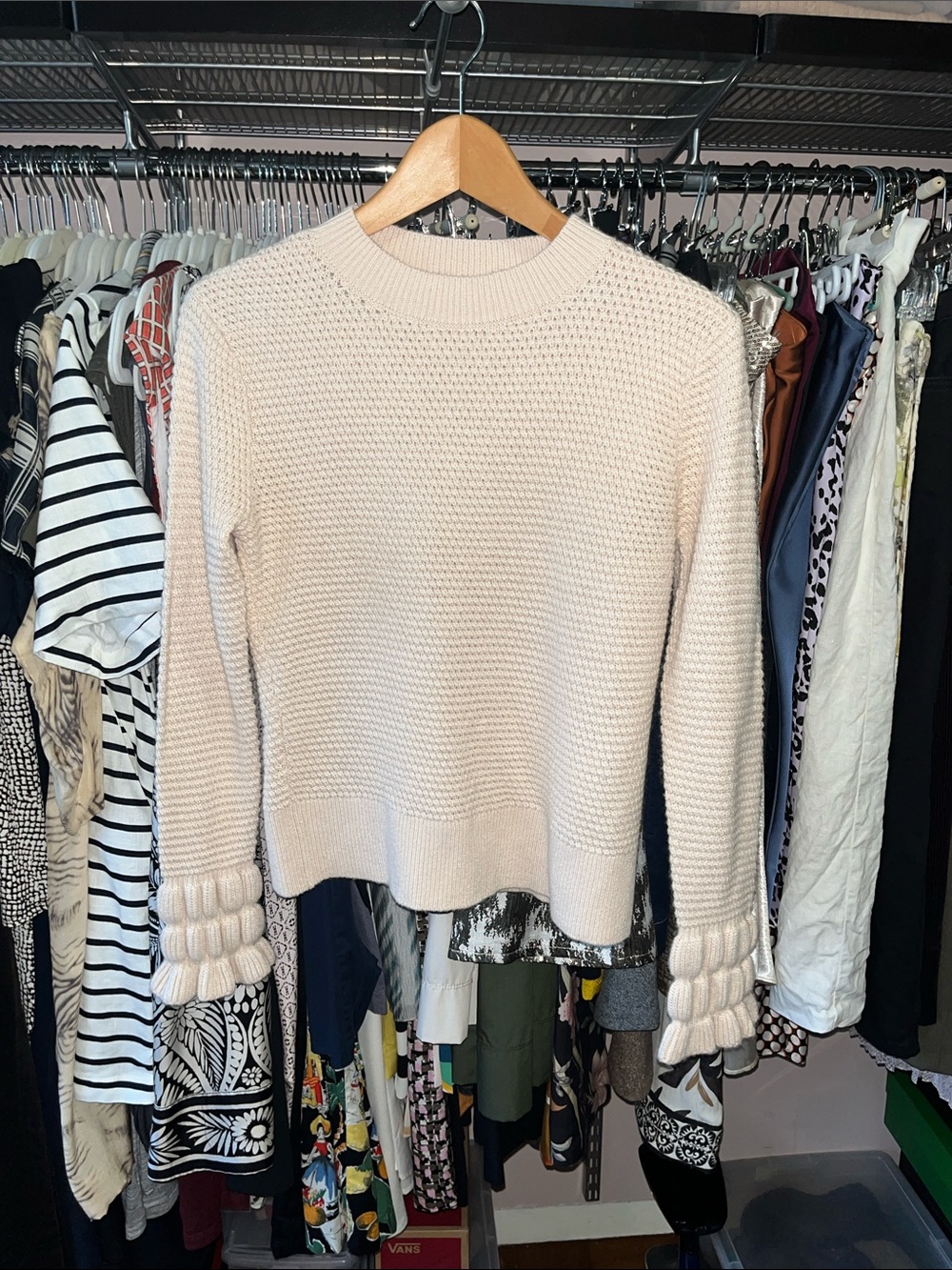 CLUB MONACO CASHMERE BLEND SWEATER SZ XS